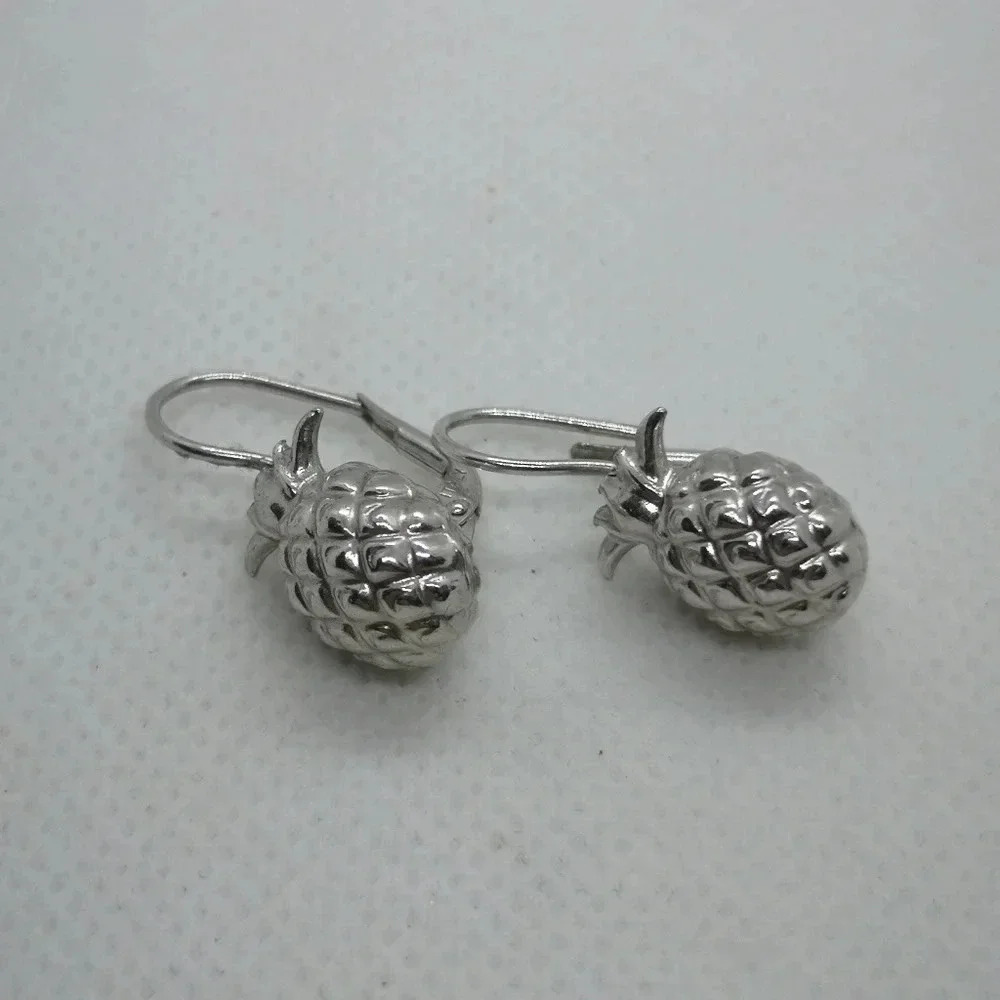 925 pineapple earrings